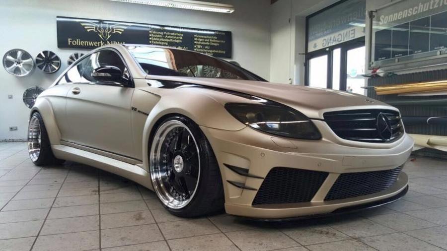  Mercedes-Benz CL63 AMG by Folienwerk 2016 года  (фото 2 из 10)